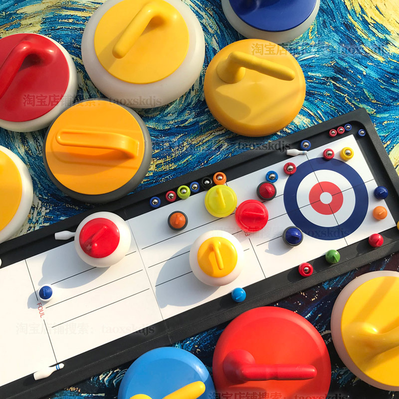 (Dryland Curling ● Multiple styles) Clay Pot curling ice Upper Stone Gathering Game Outdoor Sports