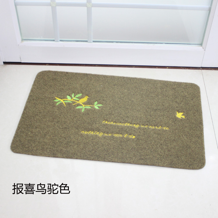 Mua thảm cửa tấm thảm chùi chân thảm nhà bếp phòng tắm phòng ngủ thảm cửa sàn thảm không trơn trượt có thể được cắt - Thảm sàn thảm lót sàn cho bé