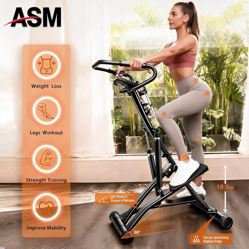 12-Level Resistance Folding Stair Climber Hydraulic Home Fitness Equipment for Climbing, Weight Loss, and Stationary Running 12-Level Resistance Folding Stair Climber Hydraulic Home Fitness Equipment for Climbing, Weight Loss, and Stationary Running
