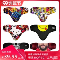 Ski face riding mask veneer equipped with windproof and cold face mask cartoon men and women triangle towel