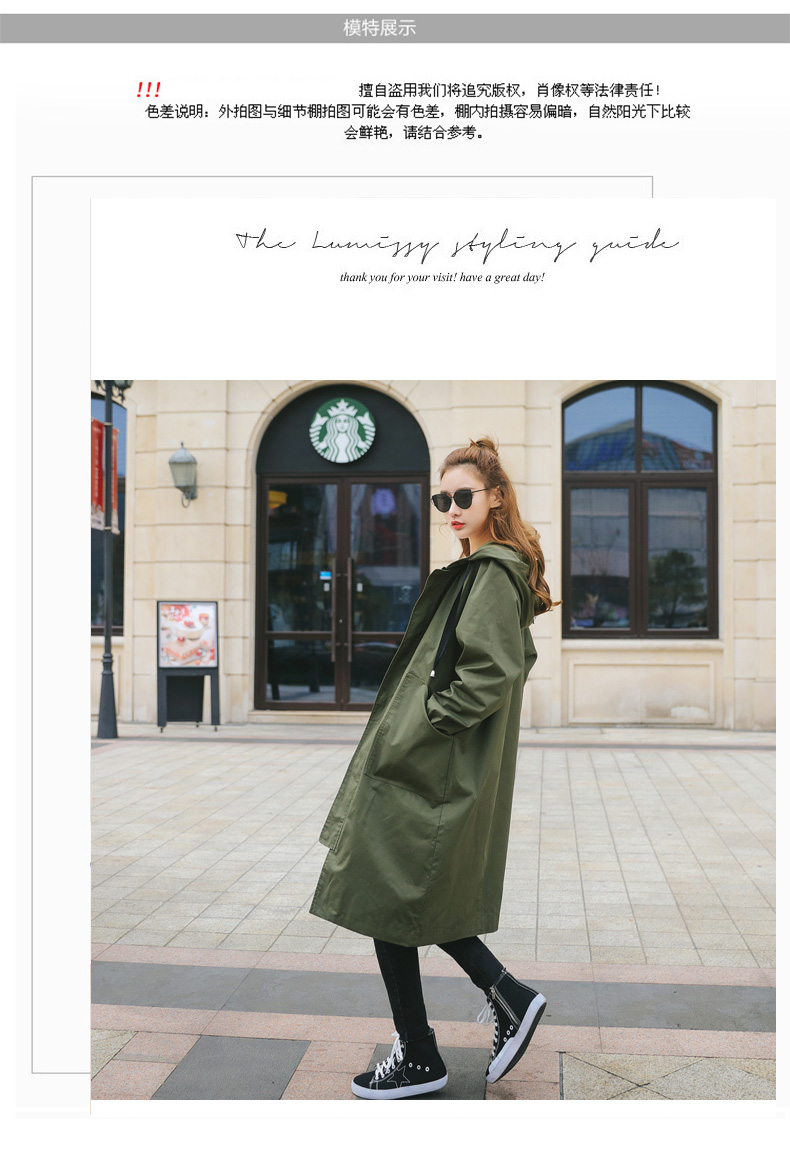 Trench pour femme en Polyester en Coton - Ref 3226851 Image 16