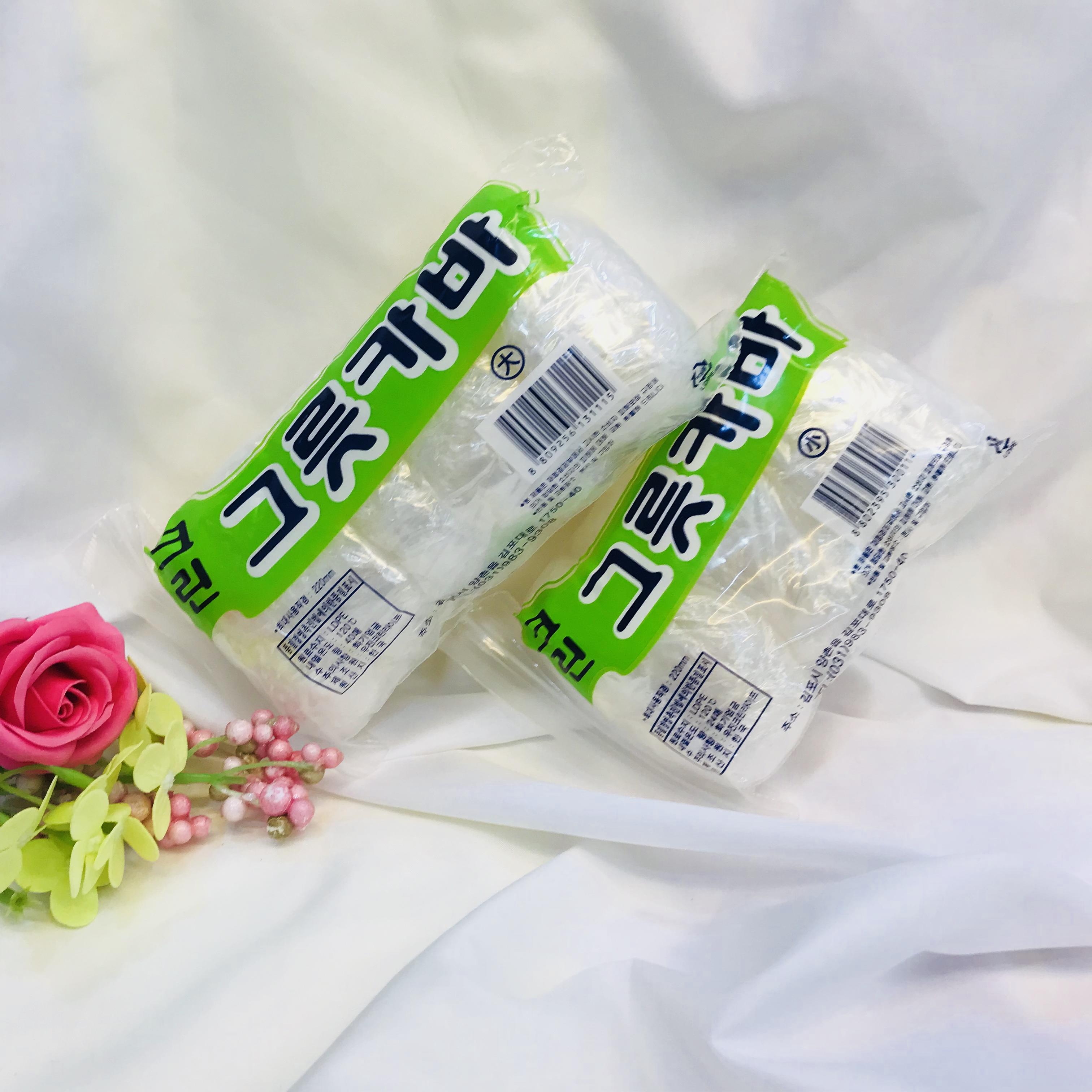 South Korea imported disposable plastic bowl cover transparent bowl cover with rubber band fresh-keeping cover plastic wrap bowl cover safety cover