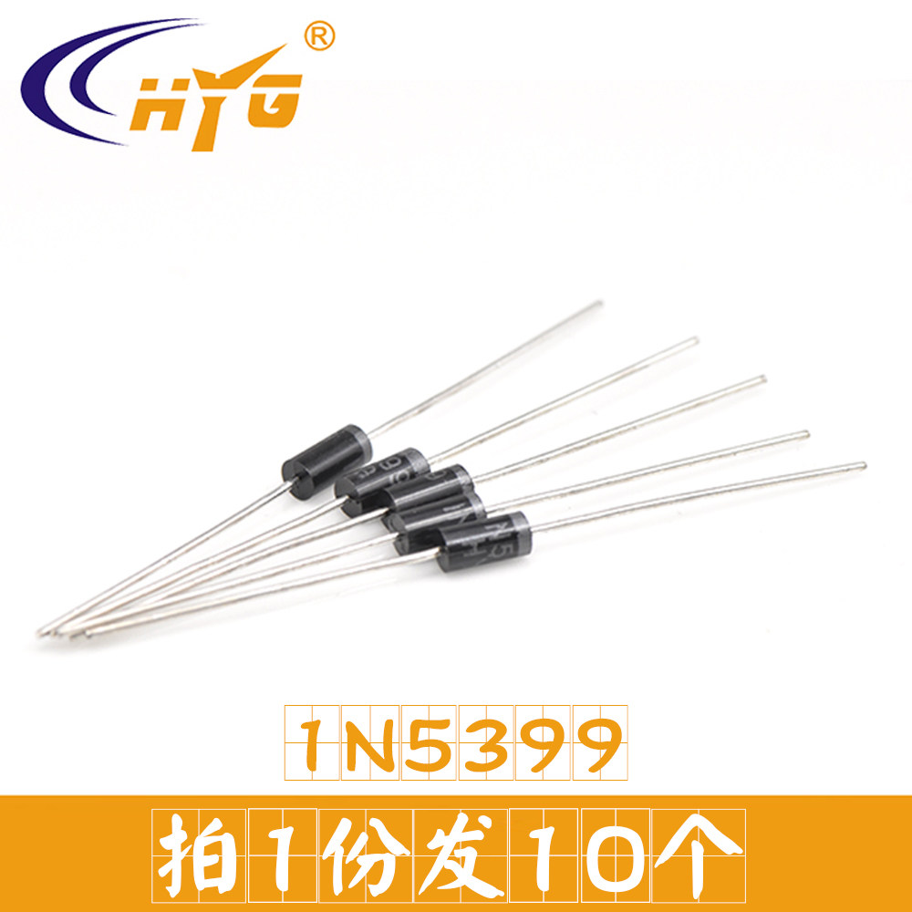 1N5399 1N5392 High voltage rectifier diode for hair dryer RL157 1N5408 10 pcs