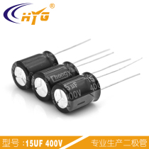 15UF 400V plug-in electrolytic capacitor plug-in long life electrolytic capacitor 15uf400v 10*13
