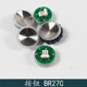 OTIS Xizi Otis elevator BR27C button A311 stainless steel round button opening 27 blue light white light