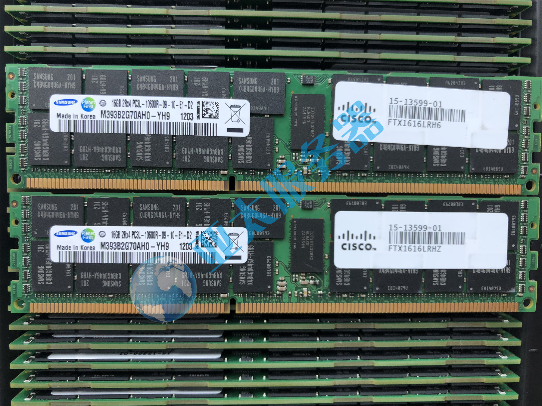 Samsung 16G DDR3 1333 PC3 PC3L-10600R server memory 16GB REG ECC