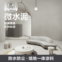 Micro Cement Wall Ground Integral Paint Art Wall Paint Ground Paint Cement Paint Background Wall Spanish Silence