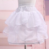 summer dress girls dress show skirt skirt wedding dress boneless petticoat