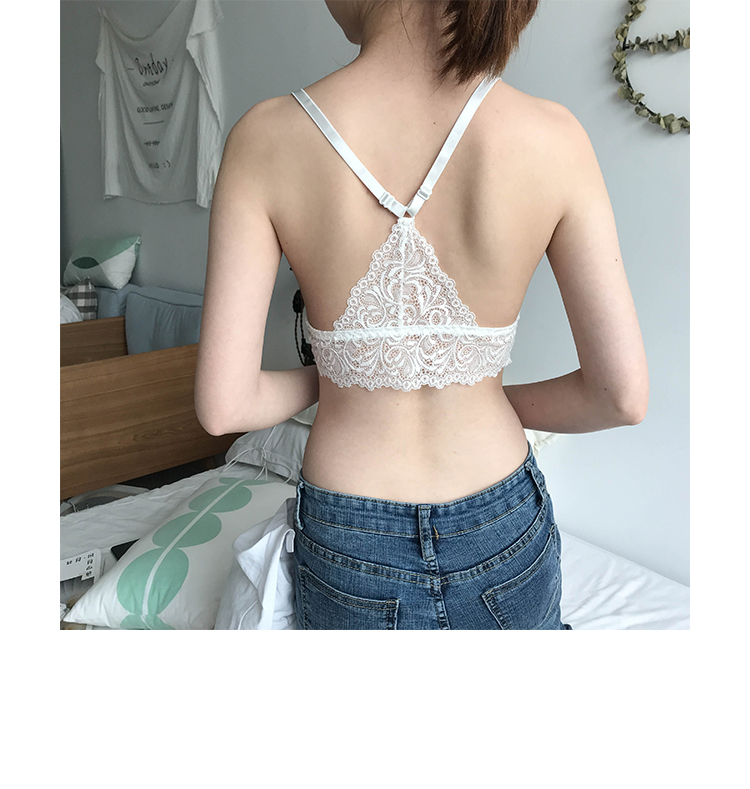 Mua một tặng một chiếc áo ngực Xin Bang miễn phí cô gái ngọt ngào không có vành đồ lót tam giác áo ngực áo ngực dây ren