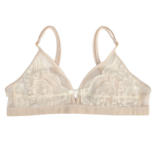 Xinbangbang Bra Sweet Lace Bra ເດັກຍິງ Bra ບໍ່ມີສາຍບາງໆ breathable underwear ແມ່ຍິງເຕົ້ານົມຂະຫນາດນ້ອຍເຕົ້າໂຮມກັນ