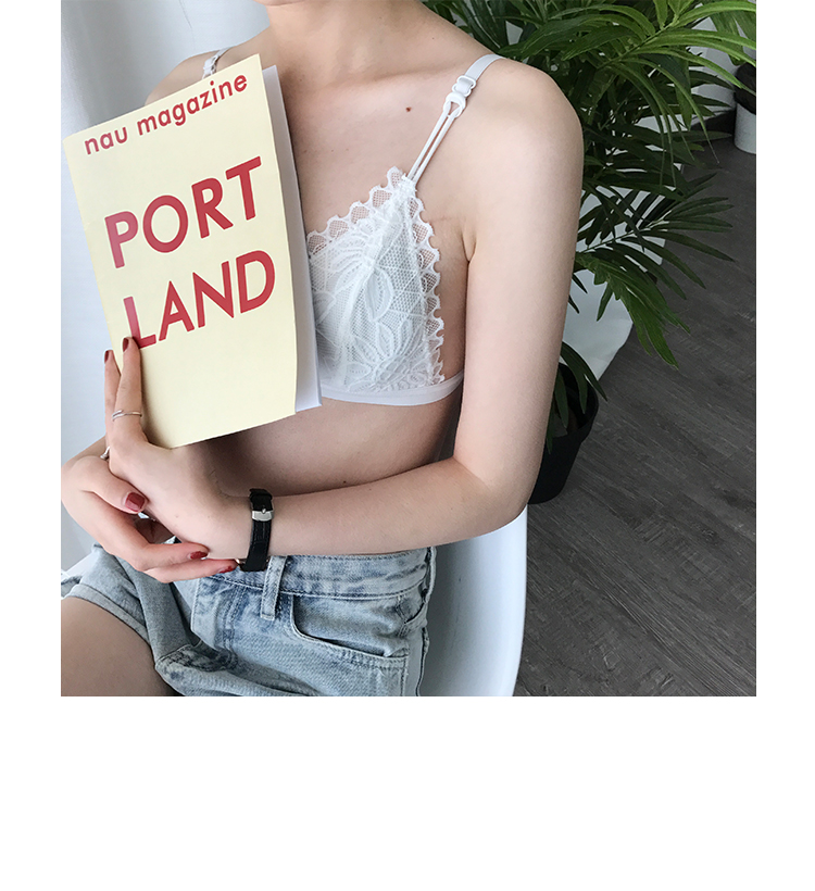 Mua một tặng một Xin Xin giúp cô gái ren móc hoa siêu mỏng đồ lót Pháp tam giác ống ống trên đỉnh áo ngực nữ quan lot nu