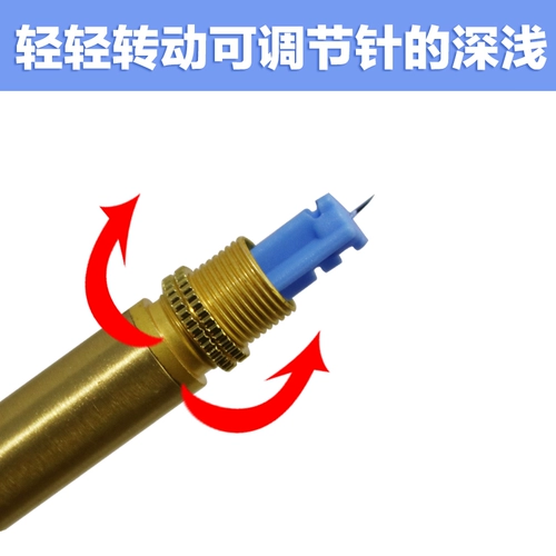 冀心天 Чистая медная диарея ручка крови, кровопролитие, слегка боль, стазис и сбор крови, штифты крови, нанесение удара иглы, нанесенные на нож