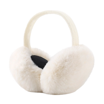 Autumn and winter plus velvet thickened plush earmuffs for men and women enlarged crystal velvet earmuffs to warm ears in winter to keep warm for cycling 1957