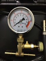EFI motorcycle oil pressure gauge to detect oil pump pressure and pressure relief valve function universal type