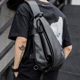 Сумка через плечо, мужская вместительная и большая нагрудная сумка, сумка на одно плечо, рюкзак