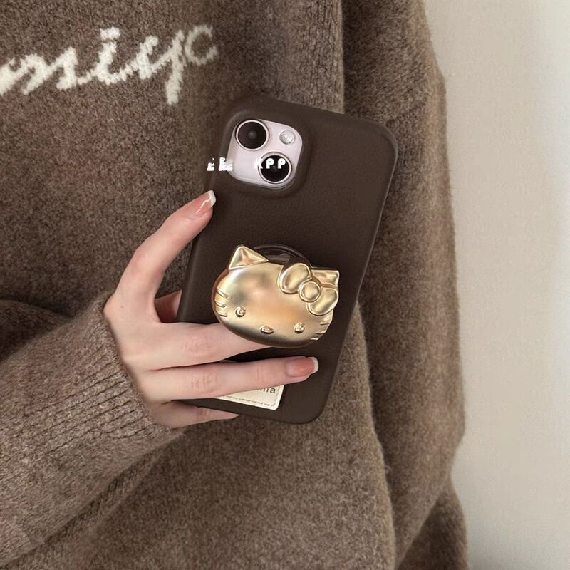 Autumn and Winter Brown Three-Dimensional Kt Cute Stand Korean Style ins Suitable for Apple 16 Pro Max Phone Case iPhone 13 Full Coverage 15 New Model 16 Hard 14 Pro Max Faux Leather Protective Case 14 Autumn and Winter Brown Three-Dimensional Kt Cute Stand Korean Style ins Suitable for Apple 16 Pro Max Phone Case iPhone 13 Full Coverage 15 New Model 16 Hard 14 Pro Max Faux Leather Protective Case 14