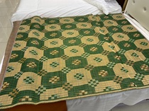 Mat plastic tube 1 8 m double-sided mat 1 5 m folding mat 0 9 m dormitory mat summer hollow mat household