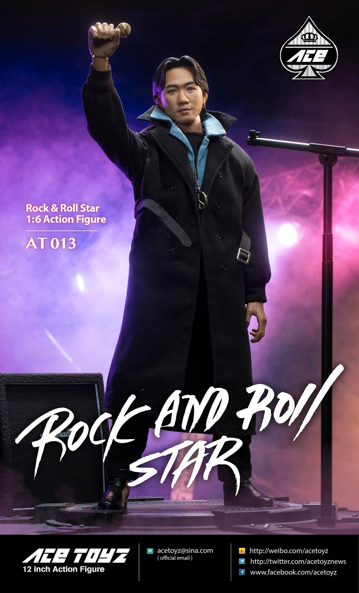 Ace Toyz 1/6 Beyond Band AT013 Wong Ka Kui Action Figure Model In 