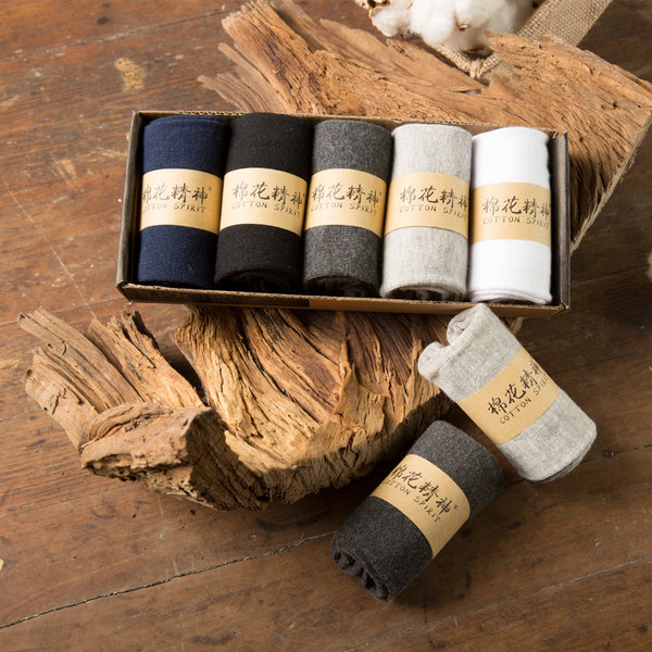 棉花精神 男士中筒袜 10双装 天猫优惠券折后￥15.8包邮（￥30.8-15）多色可选
