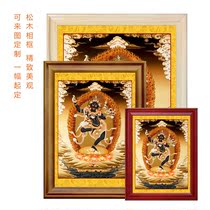 Nine Color Art Customize 0995 Diamond Helmmy Mother Black Anger Anger Tibet Donkaver Painted Solid Wood Frame Frames