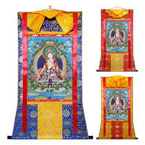 Customize Tibet Donka 8183 whiteness mother cloth Art mounted Nepal Style Non-hand painted