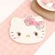 Phim hoạt hình hellokitty bộ đồ ăn cho bé dễ thương bát cơm bát canh nữ bát nước thìa cơm thìa ăn cơm thìa đĩa gia đình - Cup / Table ware / mài / Phụ kiện