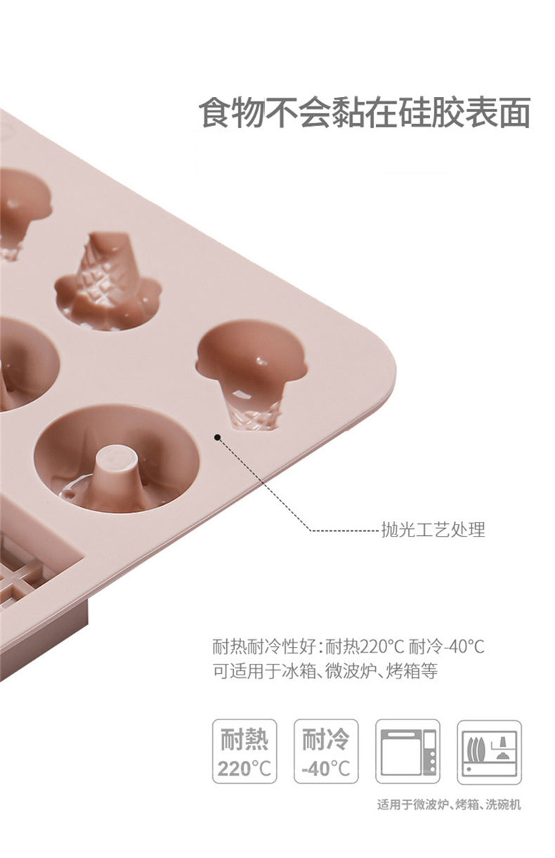 Tự làm khuôn kẹo mút khuôn oval