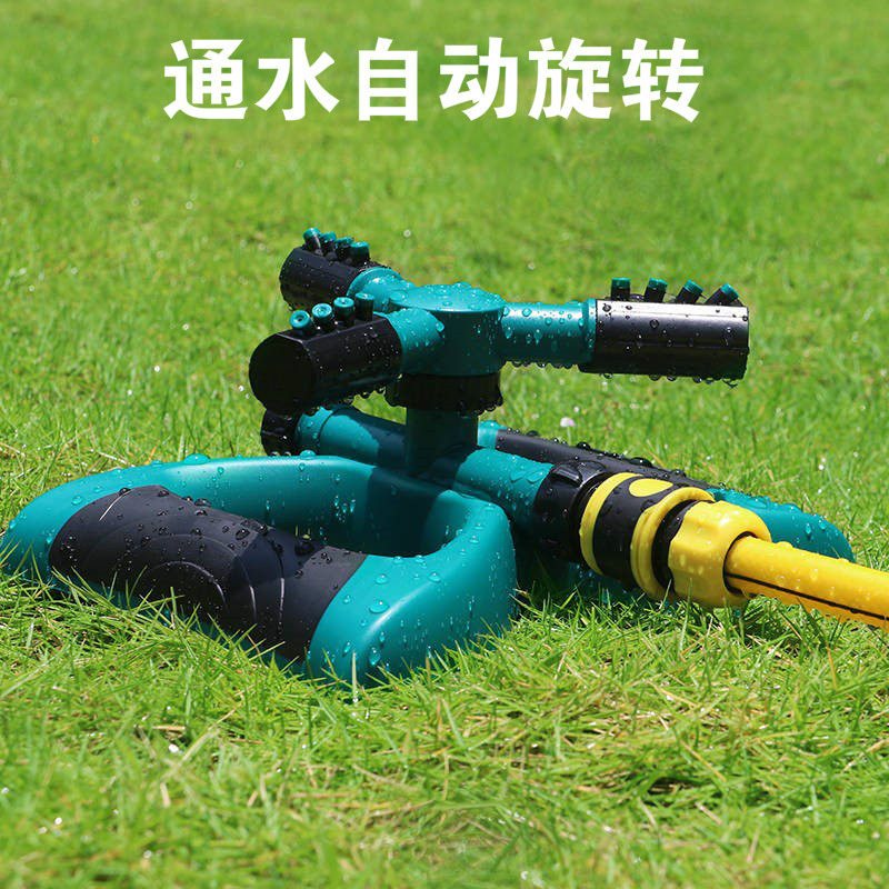 Automatic Sprinklers Garden Watering Agricultural Irrigation Greening Lawn Vegetable Garden Spray Irrigation 360 Degrees Rotary Spray Showerhead