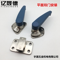 Steamer door handle steam cabinet handle rice steamer handle seafood cabinet handle cold storage door lock double door flat door pull