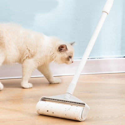 盼斯兔可撕拉替换纸加长伸缩杆宠物粘毛器