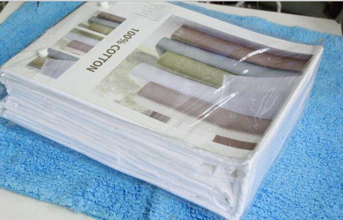 Foreign Trade Comb Cotton Hotel White Pillowcase 1 2m Single White Four ...