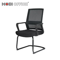 Great luxury office furniture mesh meeting chair steel bow chair Dormitory Writing Chair Table front chair Passenger Chair Training Chair