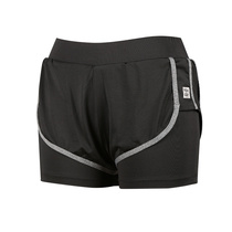 New sports fitness yoga short pants skirt morning running step shorts anti-light breathable comfortable women