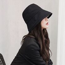 Rosex Tangk double-sided bucket hat female spring summer Korean tide Joker face thin sunscreen fishermans hat