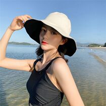 Japan Rosex Tangk double-sided hat fishermans hat female Joker sun sun hat foldable basin hat tide