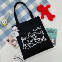 Черный щенок на одно плечо [румяный медведь]