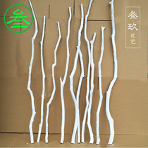 Three nine white branches window dry branches flower arrangement dead branches dead wood shape decoration white branches ornaments fake branches