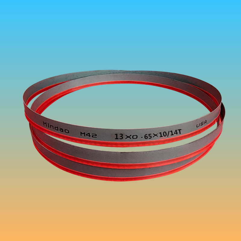 Saw Belt Zhejiang Chenlong Series Horizontal Metal Saw Machine Special Bimetal Band Saw Blade for Stainless Steel Iron Cutting Machine