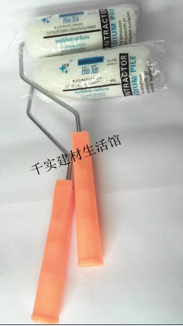 Factory direct sales Huaxing fine hair roller brush paint brush white paint brush repair brush quality assurance 6 inch