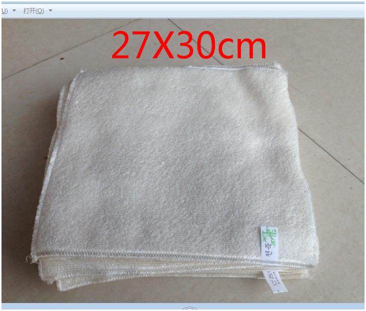 Bamboo Fiber Clean Clean Cloth Wash dishwash dishwash cloth without oil 27 x 30 cm