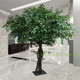 Artificial Banyan Tree, Large Fake Tree, Artificial Tree for Indoor Decoration, Artificial Large Tree, Hotel Greenery, Floor-Standing Living Room Ornament