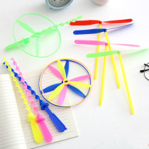 Flying Fairy Childrens Toys Bamboo Dragonfly Nostalgic Prop Small Frisbee Kindergarten Reward Gift Ceremony Stall Supply