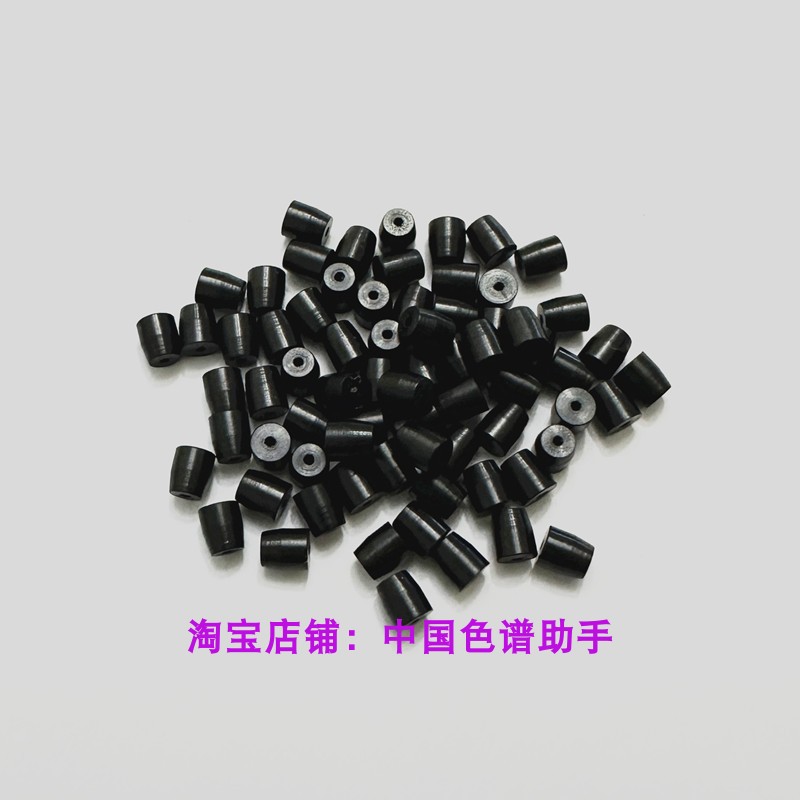 耐高温PEEK刃环密封垫 1/32 0.23458mm石英毛细管压环卡套配件