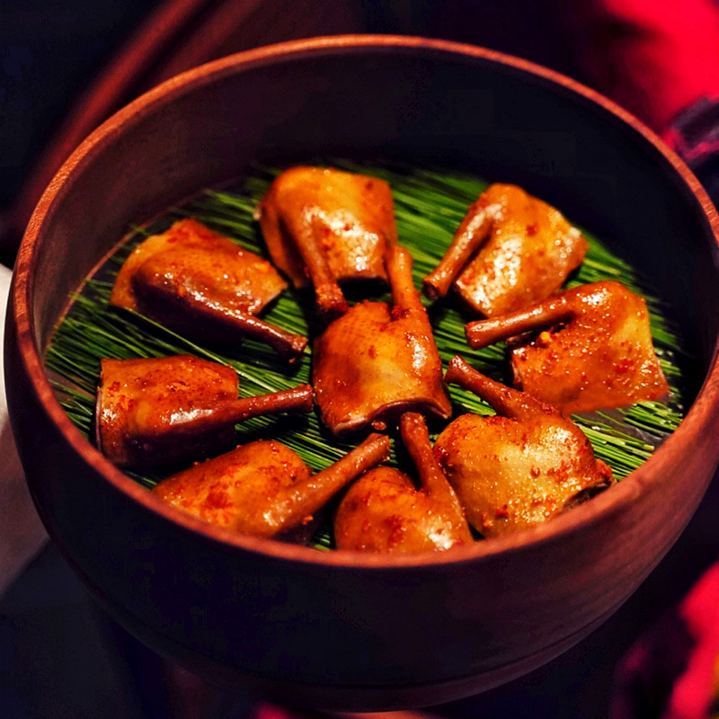 Solid Wood Flip-Top Charcoal Grilled Chicken Barbecue Box Restaurant Pigeon Box Smoked Steak Box American Creative Tableware