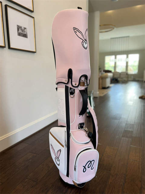 MALBONRabbitGolf Pink Rabbit Bag Standard Universal Stand Stand Bag Golf Bag