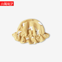 Childrens hat summer thin female Sun Hat sun hat male baby breathable fisherman hat cotton summer