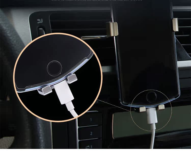 người giữ điện thoại xe nguồn cung cấp ô tô xe ổ cắm phổ lẽ thường snaps hỗ trợ điều hướng đa chức năng - Phụ kiện điện thoại trong ô tô kẹp điện thoại trên ô tô