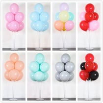 ins birthday placement Balloon Transparent Table Floating Table Hem Party Decorations Dinner Table Creative Pendulum