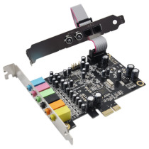 PCIE 7 1 VIDEO MUSIC Optical Fiber Coaxial Digital Independent Computer Bench of HIFI Sound Card CM8828