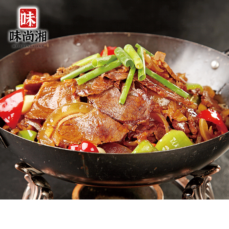 Halal Hotel with leather yellow beef 250g Hunan Special Products Dry Cooker Features Commercial Semi-Finished Food